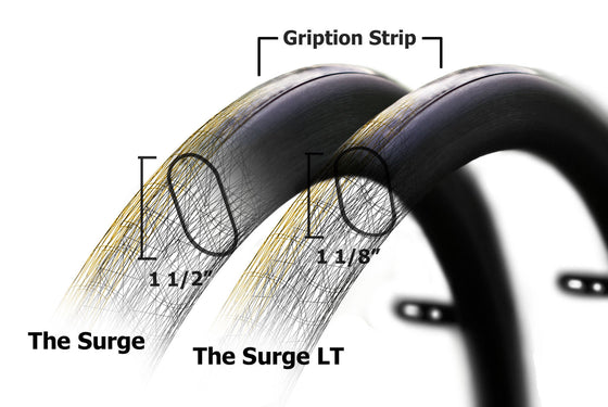 Surge Pushrims wheelchair normal and lt