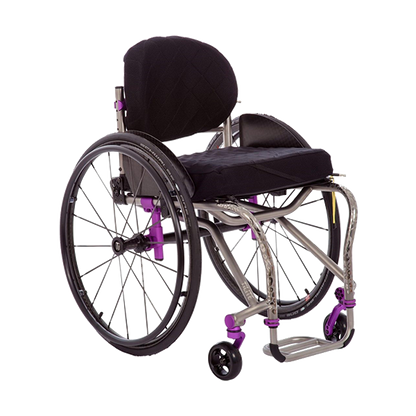 Tilite TRA rigid adjustable lightweight wheelchair side