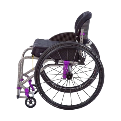 Tilite TRA rigid adjustable lightweight wheelchair side 1