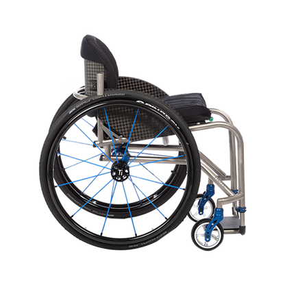 TiLite TR manual rigid wheelchair side