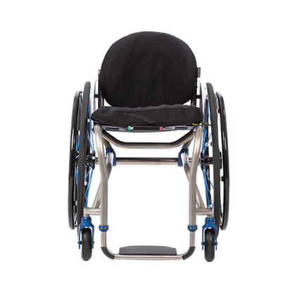 TiLite TR manual rigid wheelchair head on