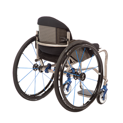 TiLite TR manual rigid wheelchair carbon back