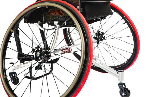 Thunder wheelchair tennis chair Per4max side