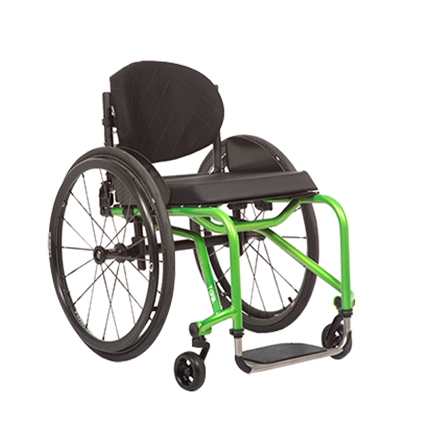 Tilite aero t lightweight rigid adjustable wheelchair front left