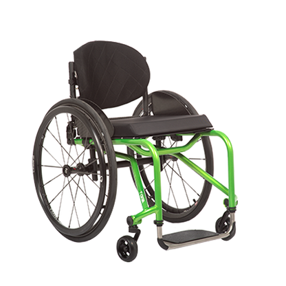 Tilite aero t lightweight rigid adjustable wheelchair front left