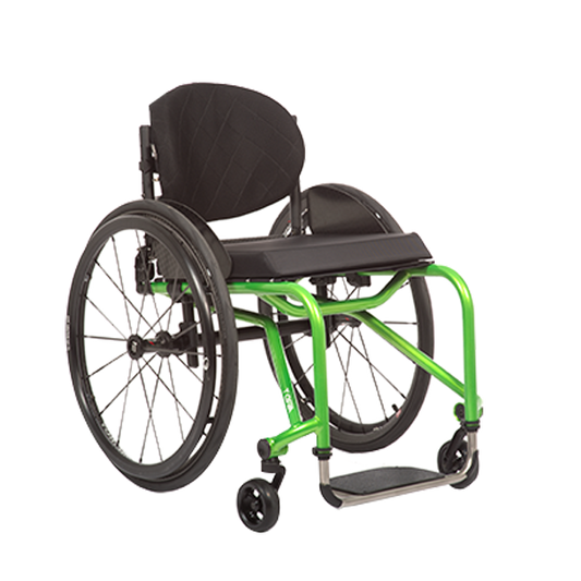 Tilite aero t lightweight rigid adjustable wheelchair front left