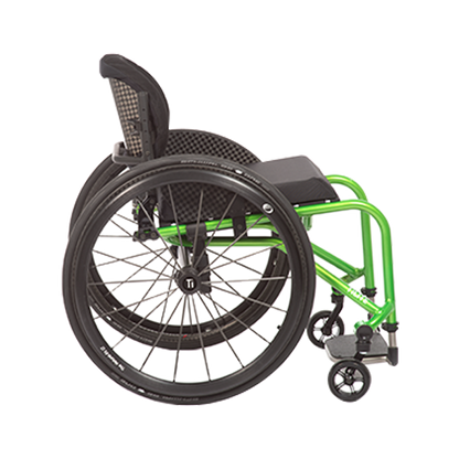 Tilite aero t lightweight rigid adjustable wheelchair side