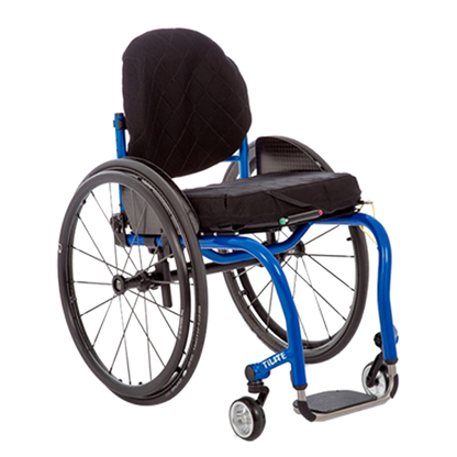 Tilite aero z rigid adjustable wheelchair front