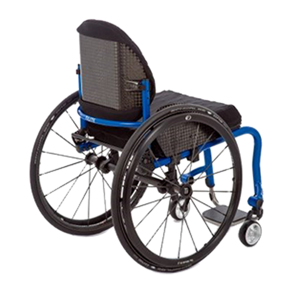 Tilite aero z rigid adjustable wheelchair back side