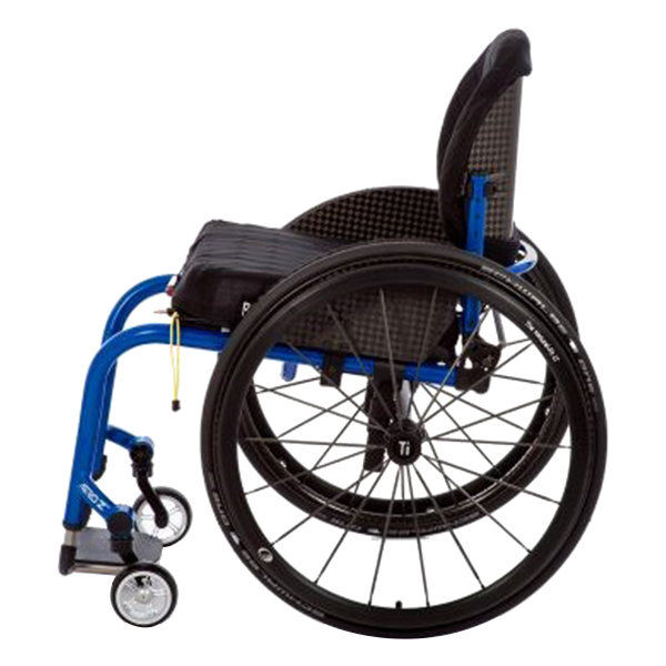 Tilite aero z rigid adjustable wheelchair left side