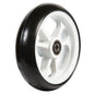 Fibrecore wheelchair castor wheel soft roll 4 inch white
