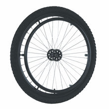  off wheelchair wheels mountain bike tyre on wheel