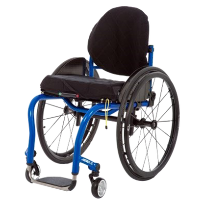 Tilite aero z rigid adjustable wheelchair front side left