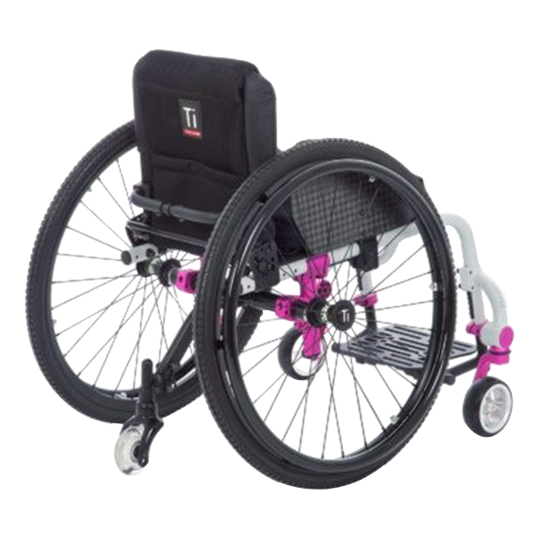 Tilite Twist kids and junior wheelchair backside
