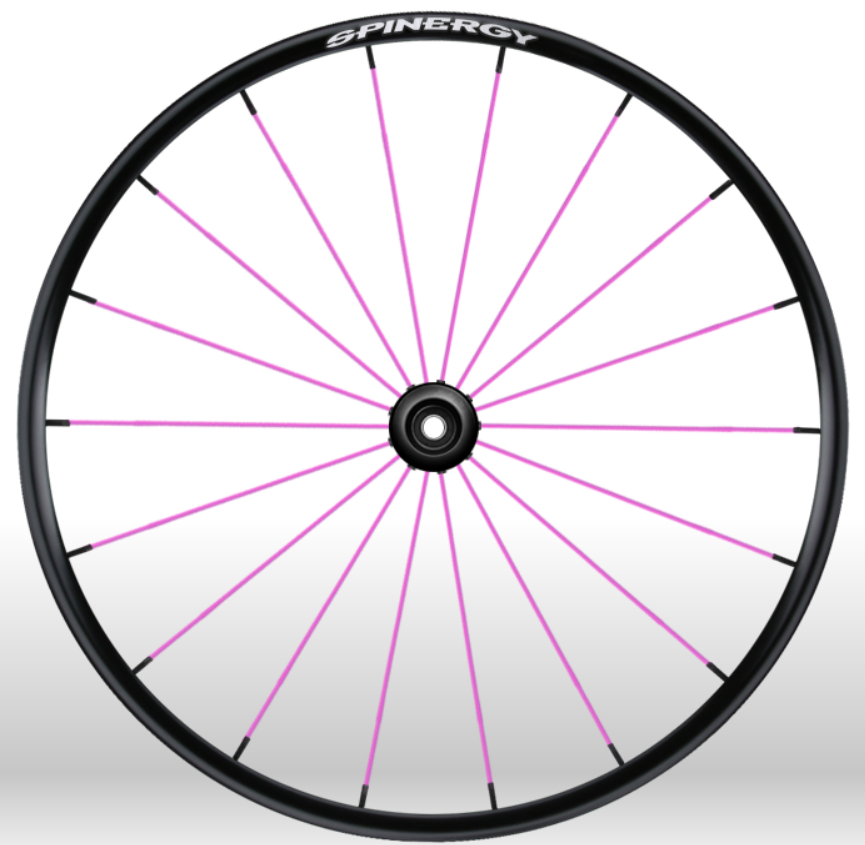 Spinergy Everyday Wheelchair Wheels: Extra Light Extreme LXL model Half inch Axle Bearing