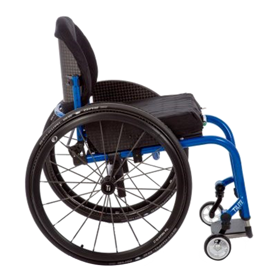 Tilite aero z rigid adjustable wheelchair side