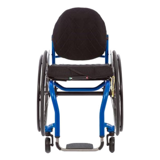 Tilite aero z rigid adjustable wheelchair head on