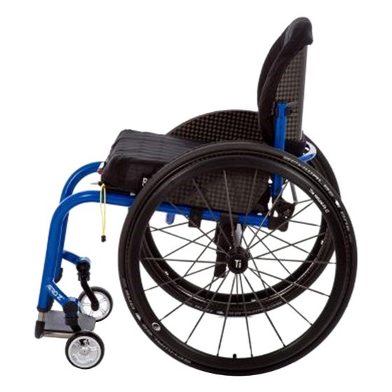 Tilite aero z rigid adjustable wheelchair left side
