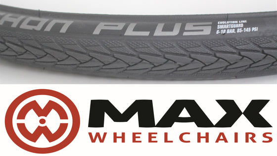 25 x 1in. (25-559) Schwalbe Marathon Plus Evolution Wheelchair Tire