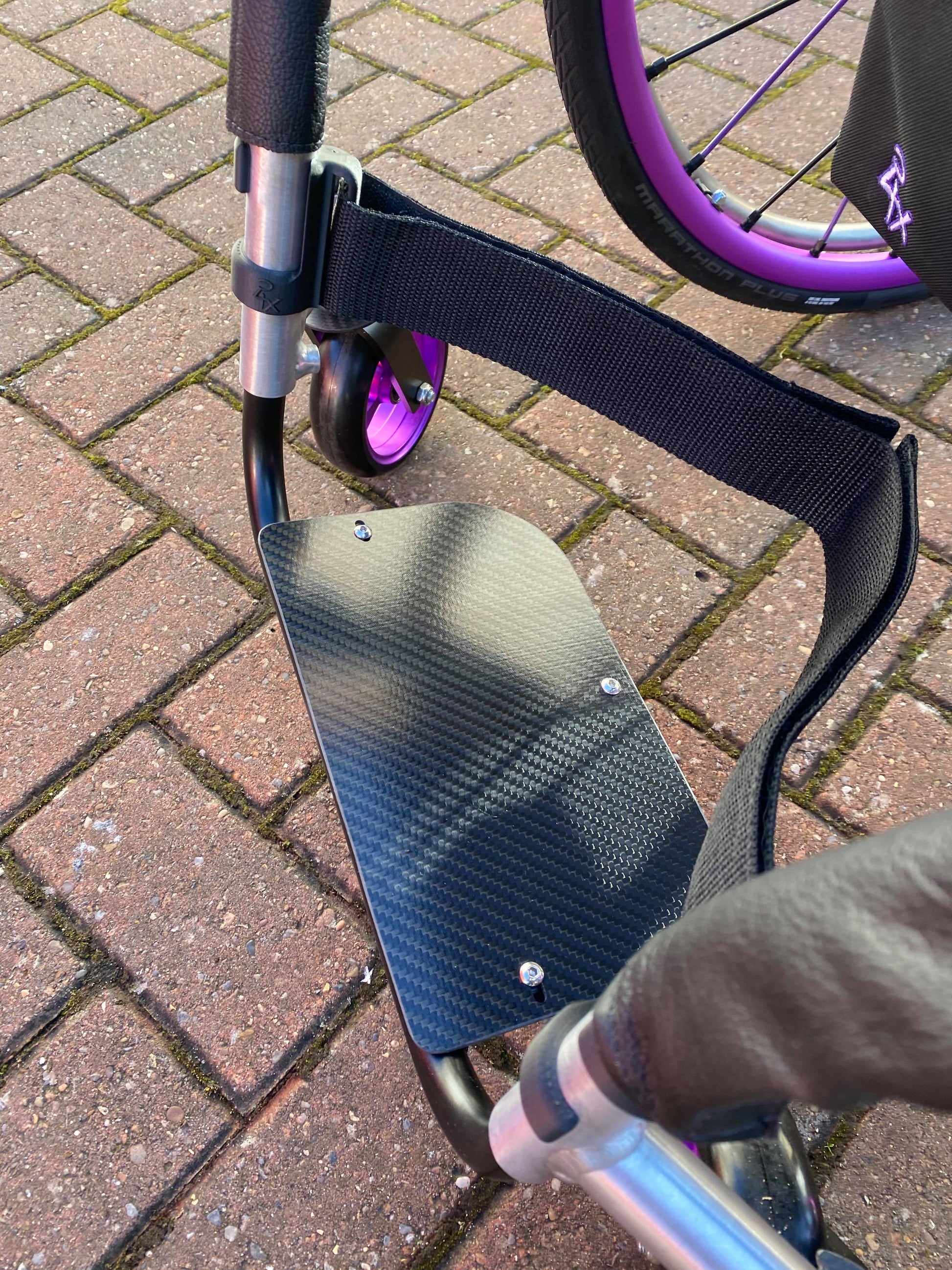 per4max  table tennis wheelchair carbon footplate 