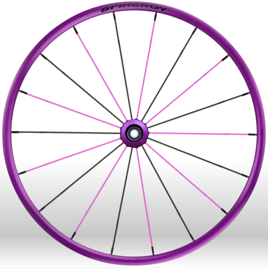 Spinergy Everyday Wheelchair Wheels: Extra Light Extreme LXL model Half inch Axle Bearing