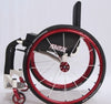 Per4max Skye lightweight manual rigid wheelchair red