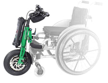  Triride Kids Juniors Children Maual wheelchair power attachment assistance green 