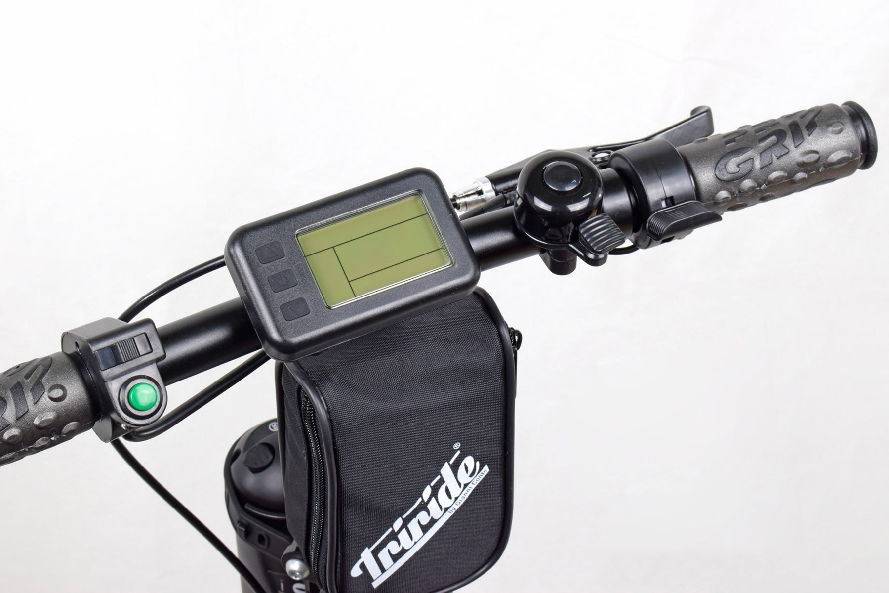 Triride Foldable power assistance for wheelchair users lcd display