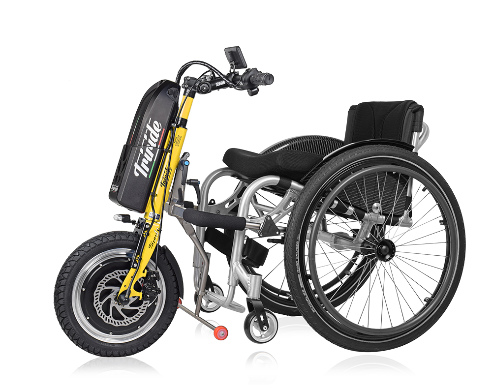 Triride L14 power assistance for disabled and mobility impaired wheelchair users