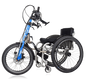 Tribike Triride hand cycle attachment for wheelchairs