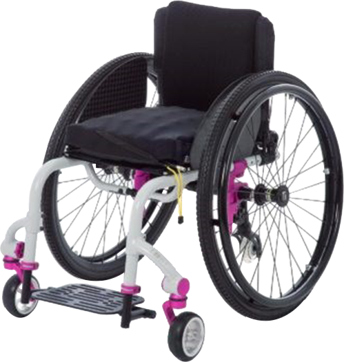 Tilite Twist kids and junior wheelchair front side