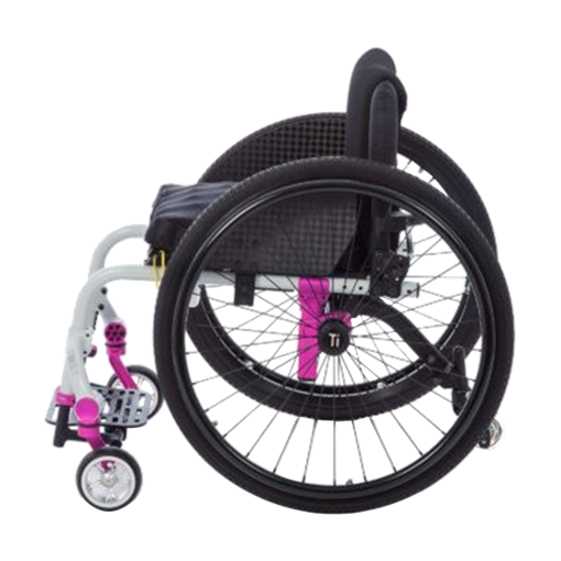 Tilite Twist kids and junior wheelchair side