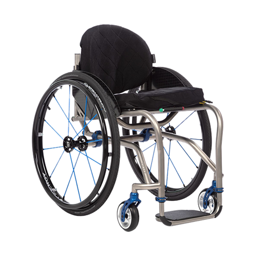 TiLite TR manual rigid wheelchair front