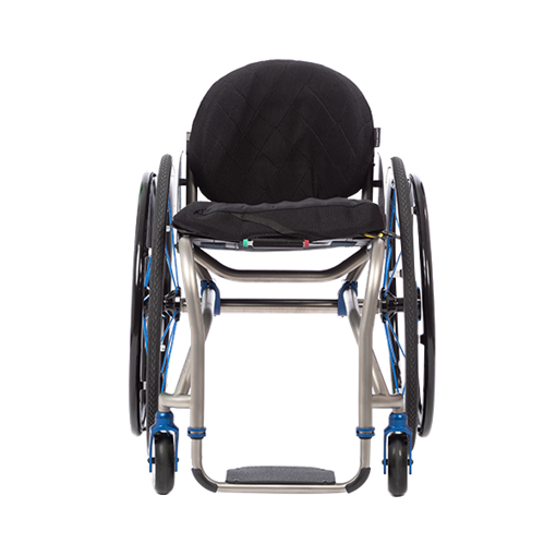 TiLite TR manual rigid wheelchair head on