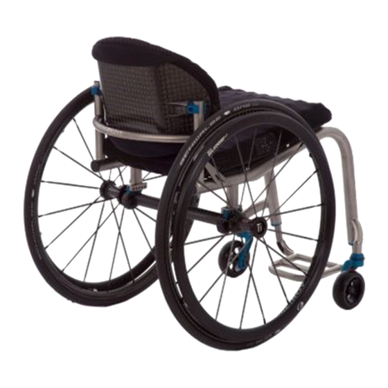 Tilite ZR Rigid Frame Wheelchair back
