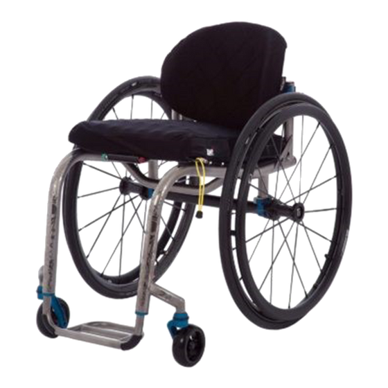 Tilite ZR Rigid Frame Wheelchair front 2