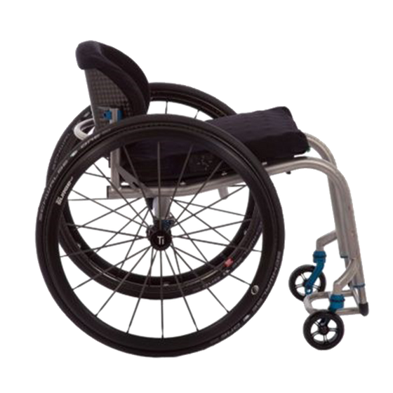 Tilite ZR Rigid Frame Wheelchair side 2