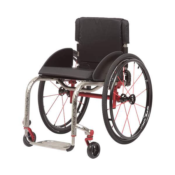 Tiliite ZRA Adjustable Rigid Wheelchair  front