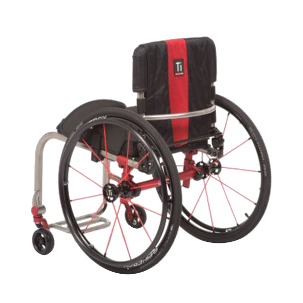 Tiliite ZRA Adjustable Rigid Wheelchair  backside