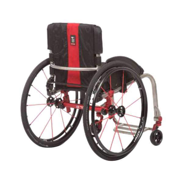 Tiliite ZRA Adjustable Rigid Wheelchair  backside 1